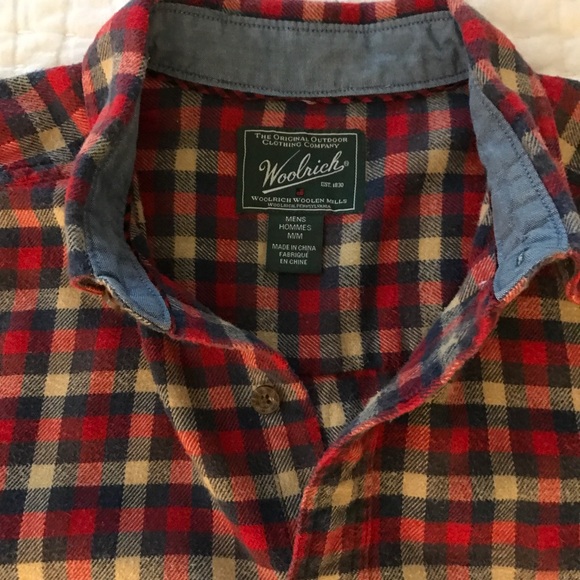 Men's plaid flannel by Woolrich - Picture 3 of 3